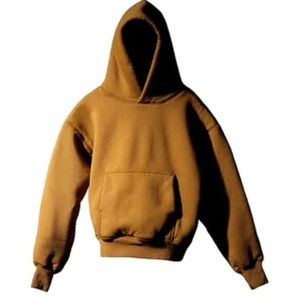 Yeezy Gap Hoodie Brown Men's - SP21 - Size Medium NWT